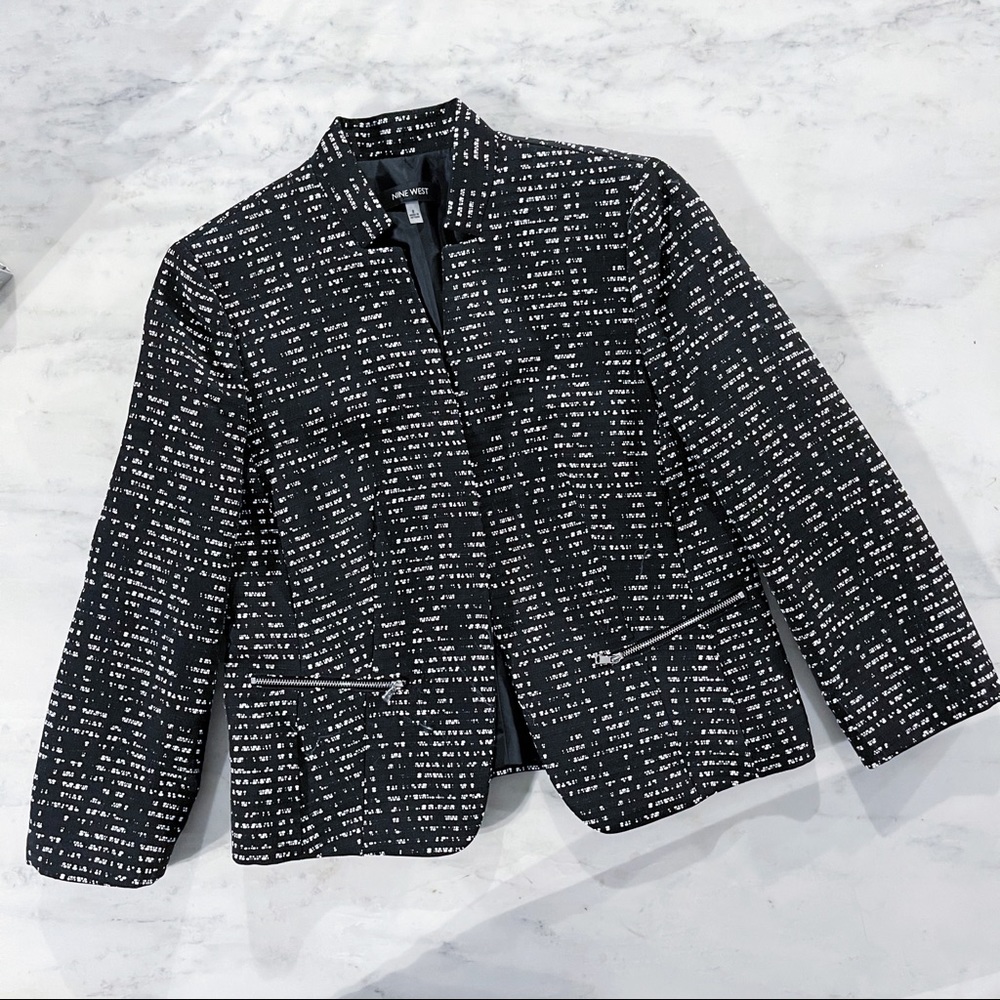 Contemporary Blazer Jacket - Picture 2 of 13